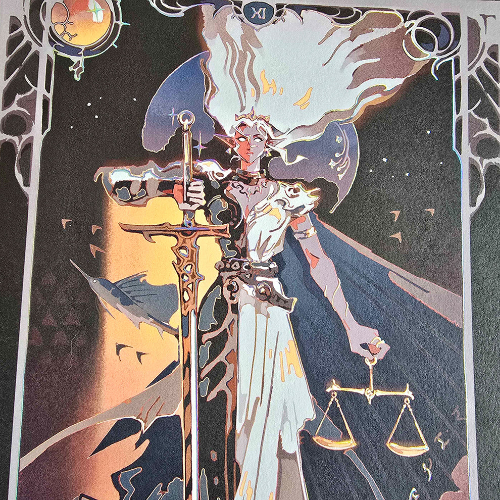 Arcana - XI – Perci Chen Illustration